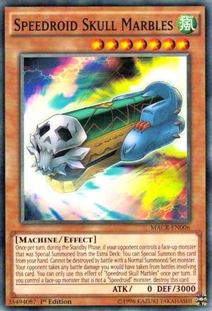 Image of Speedroid Skull Marbles [MACR-EN006] Common