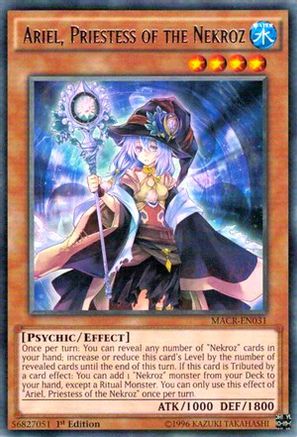 Image of Ariel, Priestess of the Nekroz [MACR-EN031] Rare