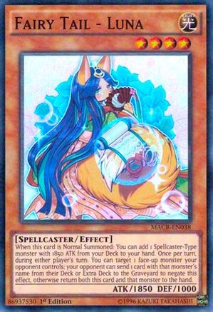 Image of Fairy Tail - Luna [MACR-EN038] Super Rare