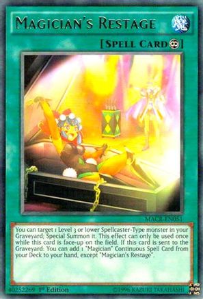 Image of Magician's Restage [MACR-EN051] Rare
