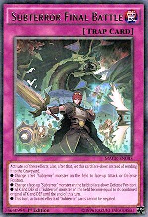 Image of Subterror Final Battle [MACR-EN085] Rare