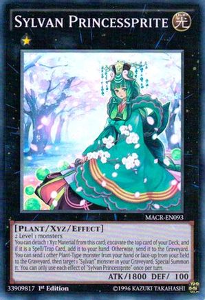 Sylvan Princessprite [MACR-EN093] Super Rare