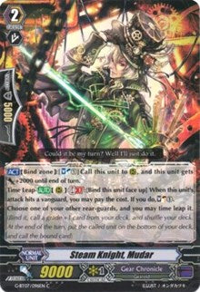 Image of Steam Knight, Mudar (G-BT07/096EN) [Glorious Bravery of Radiant Sword]