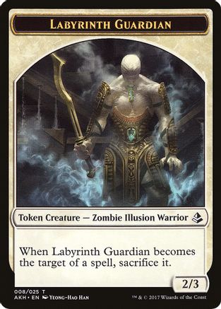 Image of Labyrinth Guardian // Insect Double-Sided Token (AKH-8 // 19) - Amonkhet