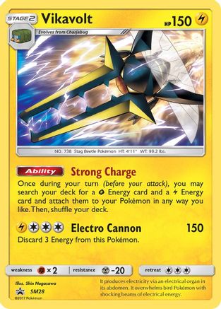 Image of Vikavolt (SM28) [Sun & Moon: Black Star Promos]