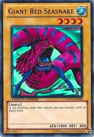 Image of Giant Red Seasnake [WP11-EN008] Super Rare
