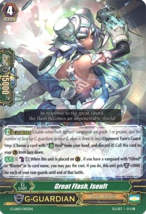 Great Flash, Iseult (G-LEGEND DECK VOL.3: THE BLASTER)