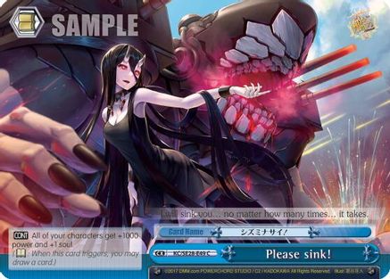 Image of Please sink! (KC/SE28-E49 CC) [KanColle: Fleet in the Deep Sea, Sighted!]
