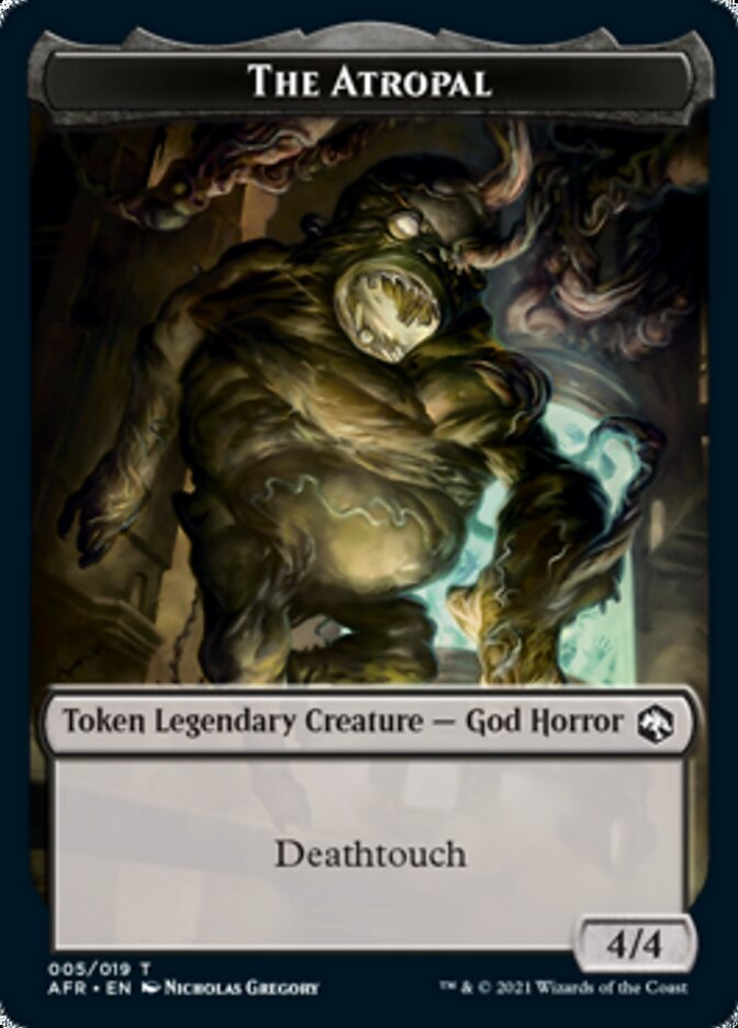 Image of Tomb of Annihilation // The Atropal Double-Sided Token [Dungeons & Dragons: Adventures in the Forgotten Realms Tokens]