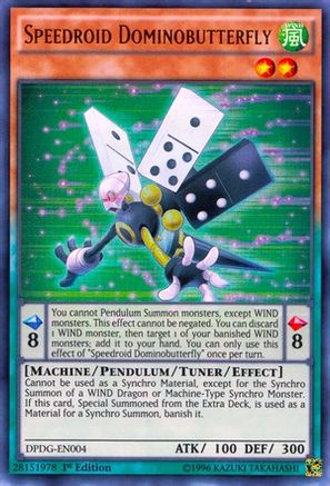 Image of Speedroid Dominobutterfly [DPDG-EN004] Ultra Rare
