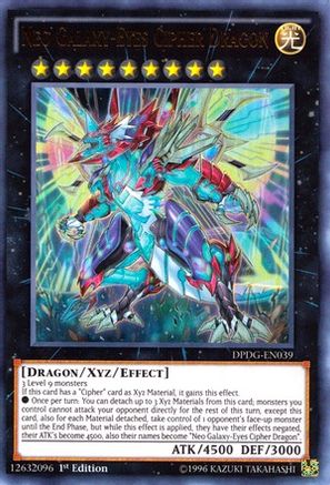 Image of Neo Galaxy-Eyes Cipher Dragon [DPDG-EN039] Ultra Rare
