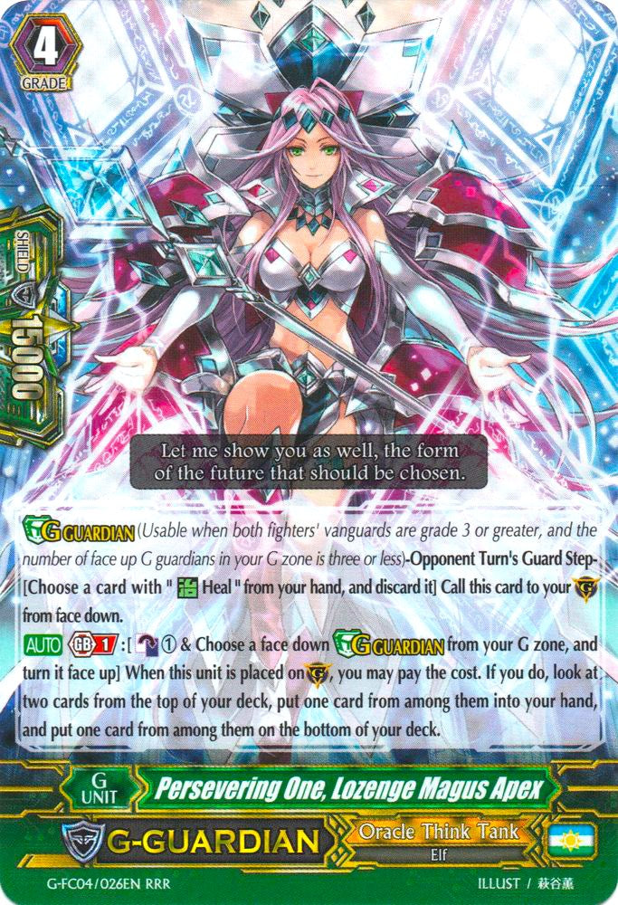 Image of Persevering One, Lozenge Magus Apex (G-FC04/026EN) [Fighters Collection 2017]