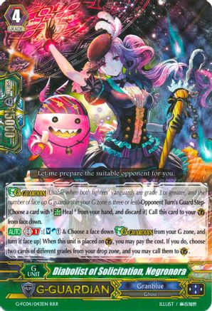 Image of Diabolist of Solicitation, Negronora (FIGHTERS COLLECTION 2017)