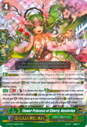 Image of Flower Princess of Cherry, Kosterina (FIGHTERS COLLECTION 2017)
