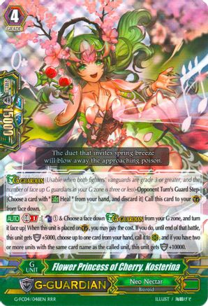 Flower Princess of Cherry, Kosterina (FIGHTERS COLLECTION 2017)