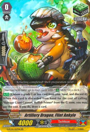 Image of Artillery Dragon, Flint Ankylo (FIGHTERS COLLECTION 2017)