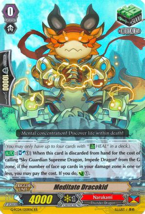 Image of Meditate Dracokid (FIGHTERS COLLECTION 2017)