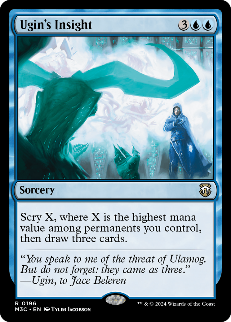 Image of Ugin's Insight (Ripple Foil) [Modern Horizons 3 Commander]