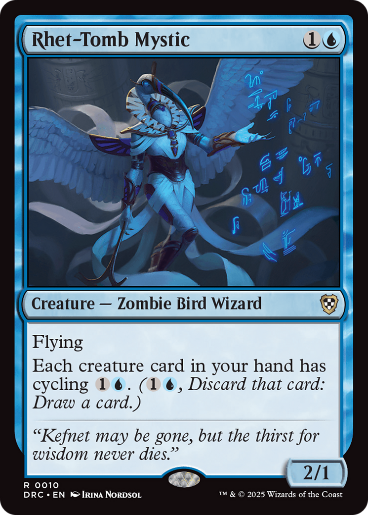 Image of Rhet-Tomb Mystic [Aetherdrift Commander]