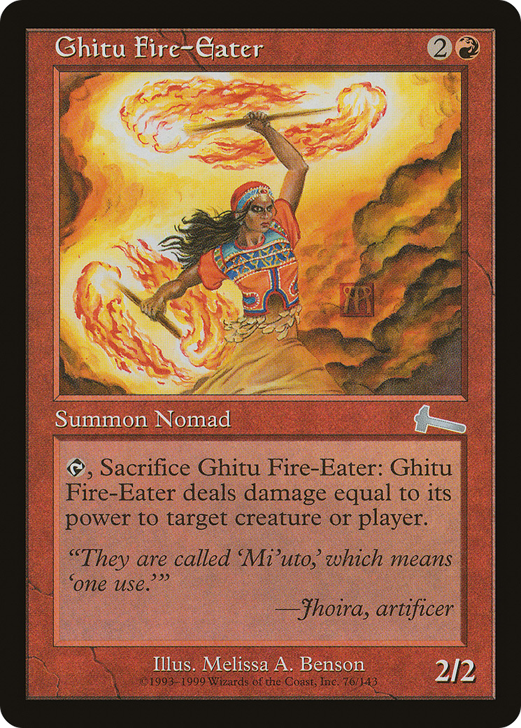 Image of Ghitu Fire-Eater [Urza's Legacy]