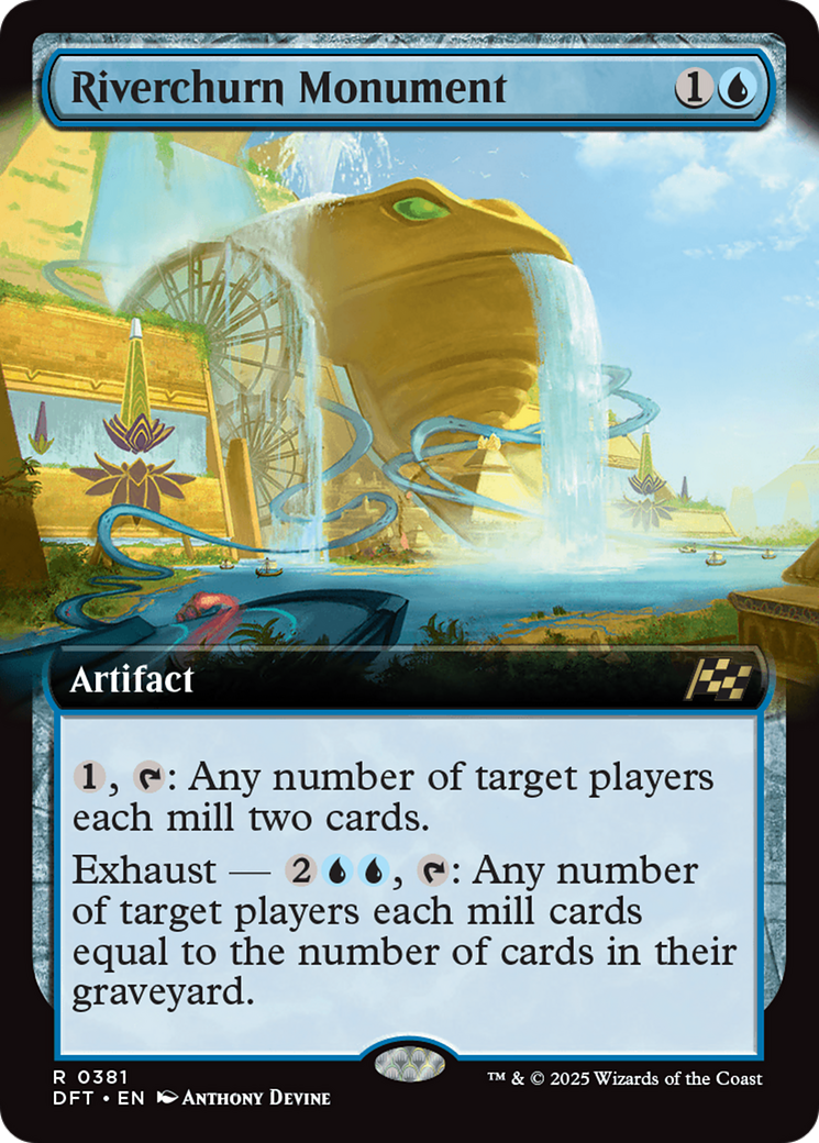 Image of Riverchurn Monument (Extended Art) [Aetherdrift]