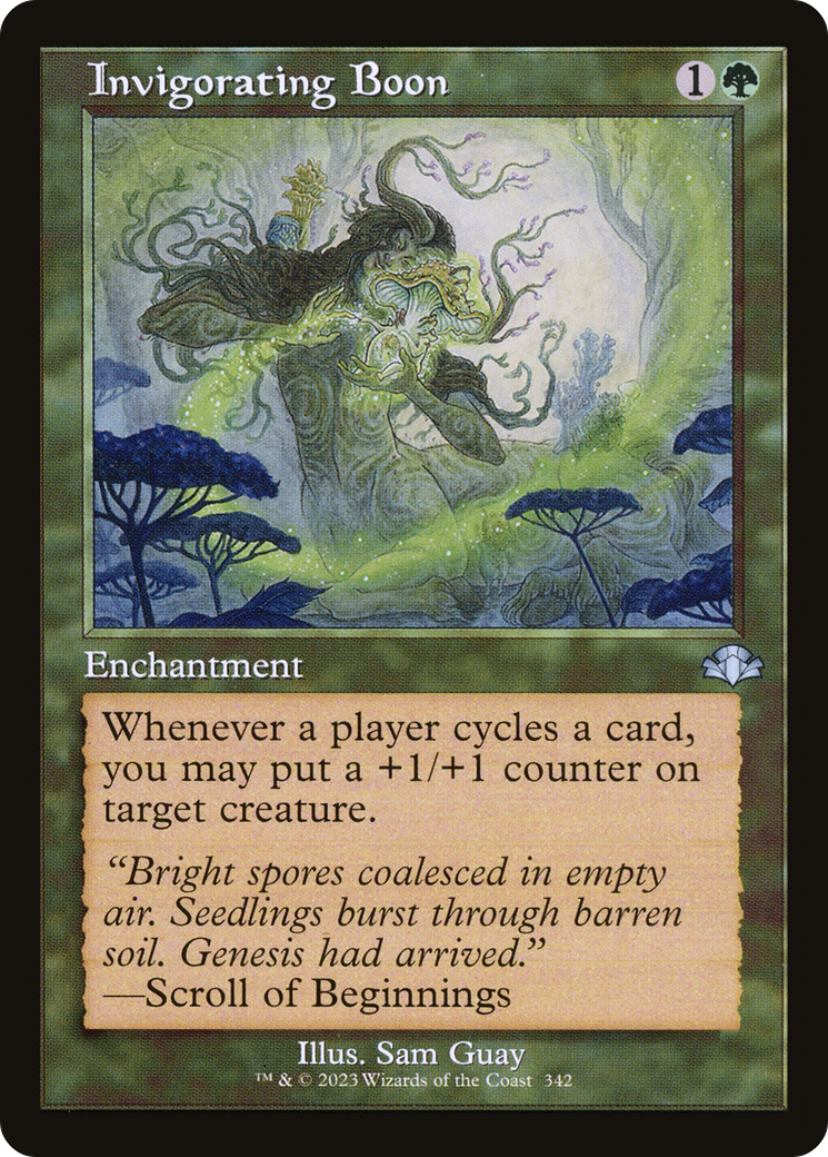 Image of Invigorating Boon (Retro) [Dominaria Remastered]