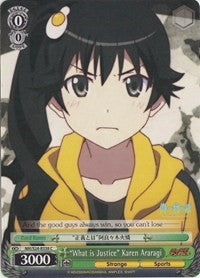 Image of “What is Justice” Karen Araragi (NM/S24-E038) [NISEMONOGATARI]