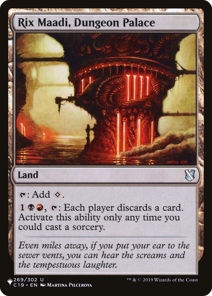 Image of Rix Maadi, Dungeon Palace [The List]