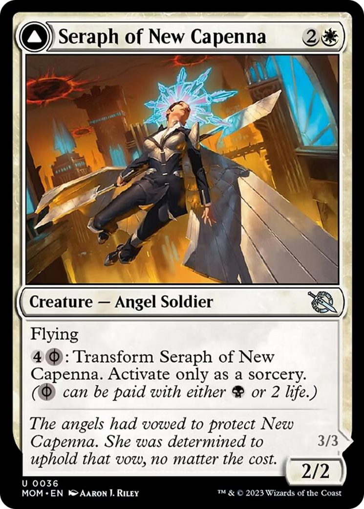 Image of Seraph of New Capenna // Seraph of New Phyrexia [March of the Machine]