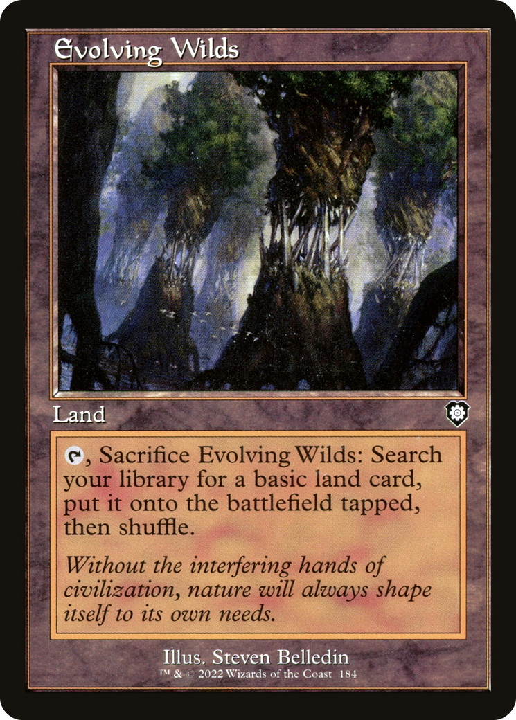 Image of Evolving Wilds (Retro) [The Brothers' War Commander]