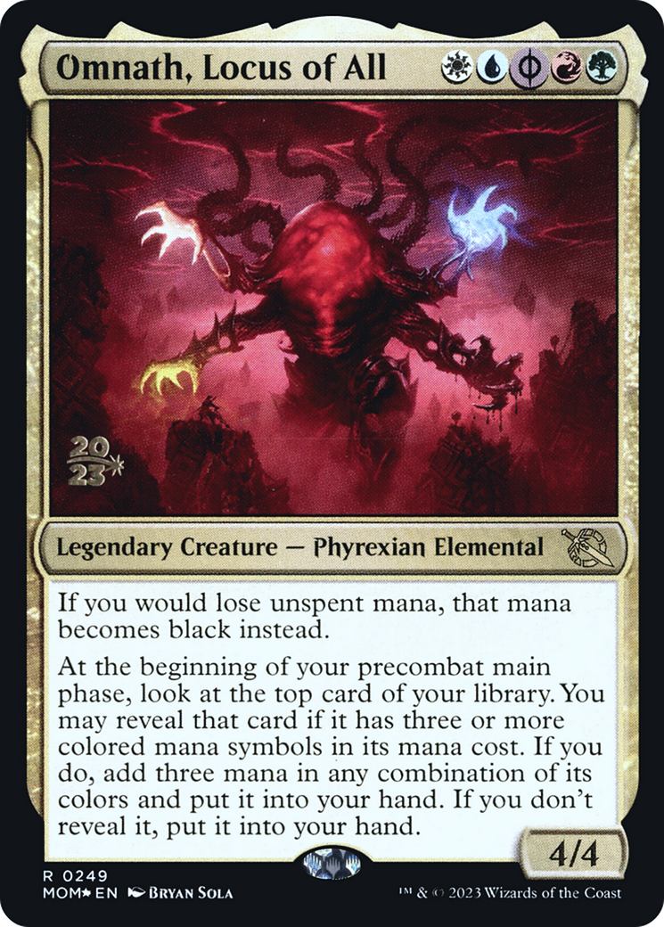 Image of Omnath, Locus of All [March of the Machine Prerelease Promos]