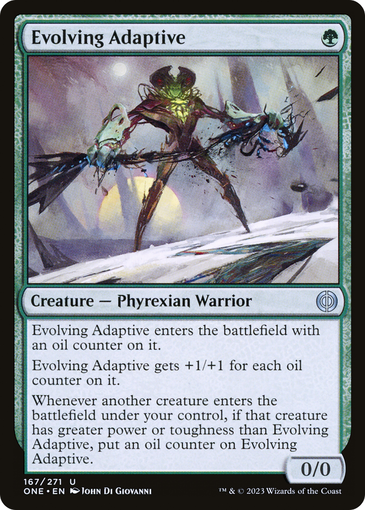 Image of Evolving Adaptive [Phyrexia: All Will Be One]