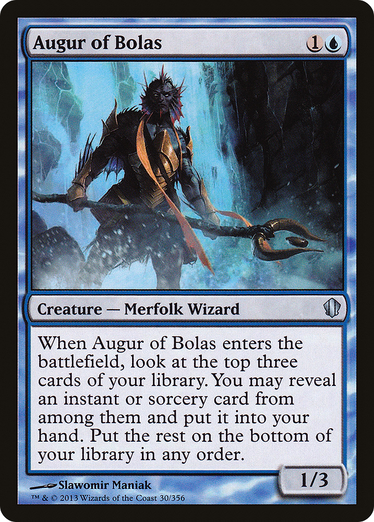 Image of Augur of Bolas [Commander 2013]