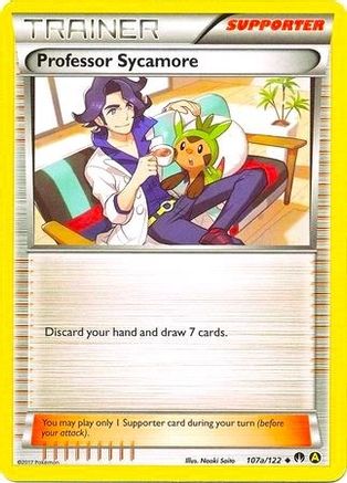 Image of Professor Sycamore (107a/122) [Alternate Art Promos]