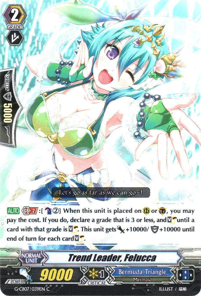 Image of Trend Leader, Felucca (G-CB07/039EN) [Divas' Festa]