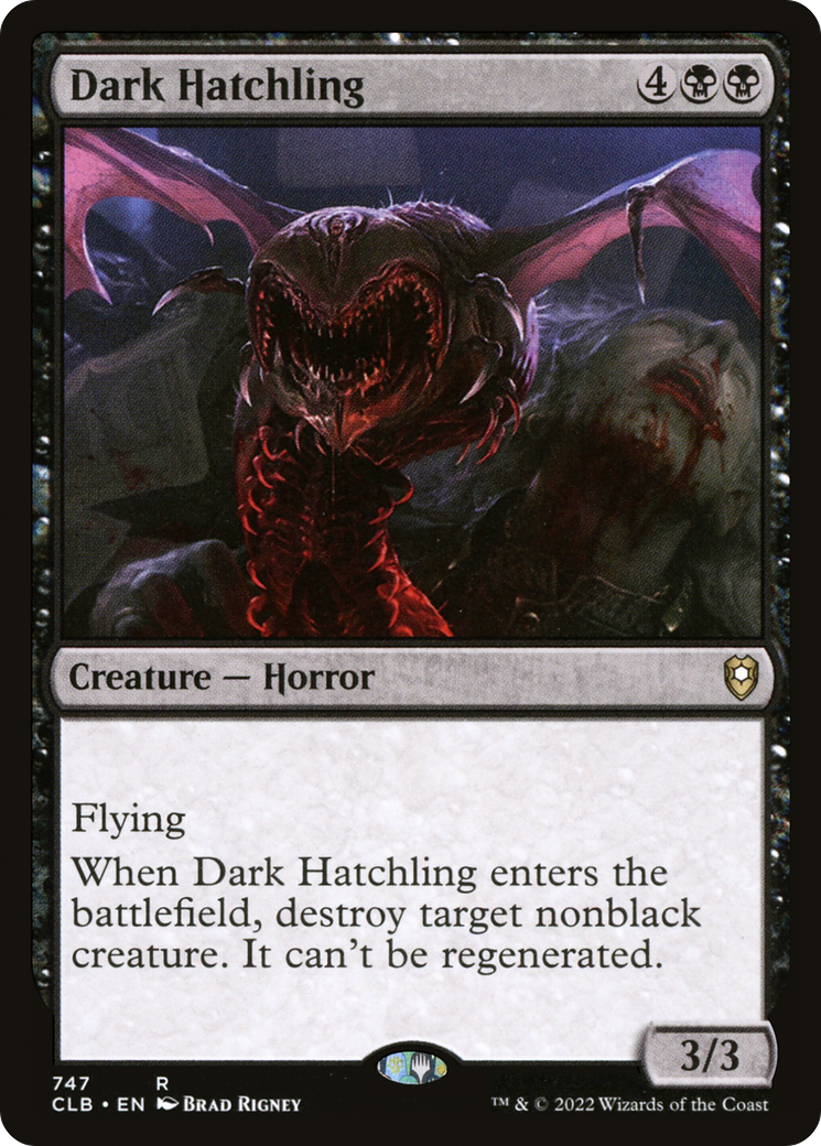 Image of Dark Hatchling [Commander Legends: Battle for Baldur's Gate]