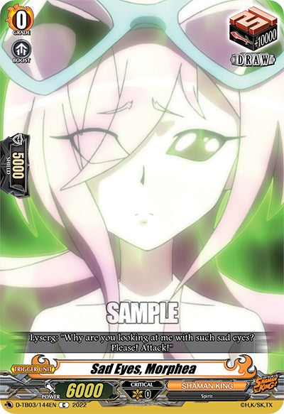 Image of Sad Eyes, Morphea (D-TB03/144EN) [Shaman King]