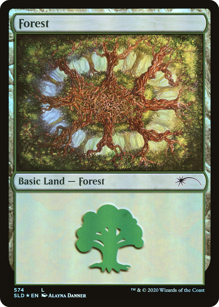 Image of Forest (Plus One) (574) [Secret Lair Drop Promos]