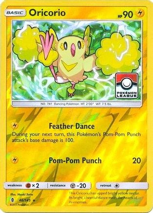 Image of Oricorio (46/145) (League Promo) [Sun & Moon: Guardians Rising]