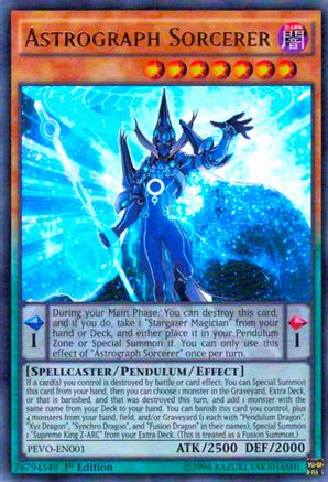 Image of Astrograph Sorcerer [PEVO-EN001] Ultra Rare
