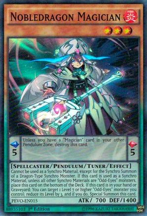 Image of Nobledragon Magician [PEVO-EN015] Super Rare