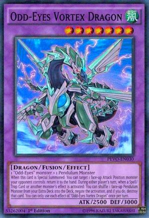 Image of Odd-Eyes Vortex Dragon [PEVO-EN030] Super Rare