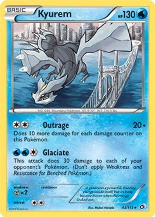 Image of Kyurem (43/113) (Theme Deck Exclusive) [Black & White: Legendary Treasures]