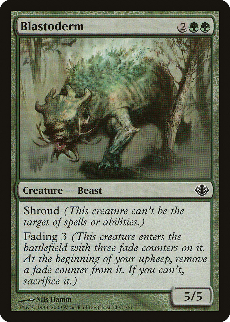 Image of Blastoderm [Duel Decks: Garruk vs. Liliana]