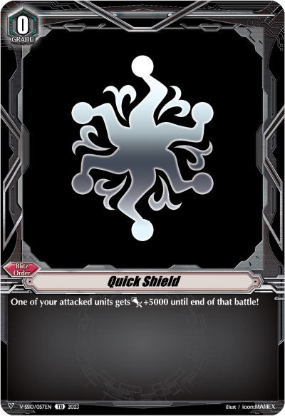 Image of Quick Shield (Pale Moon) (V-SS10/057EN) [Premium Battle Deckset 2023]