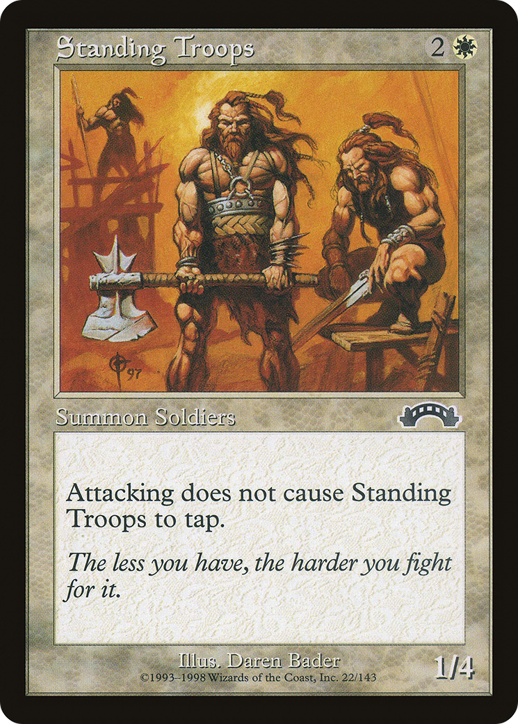 Image of Standing Troops [Exodus]