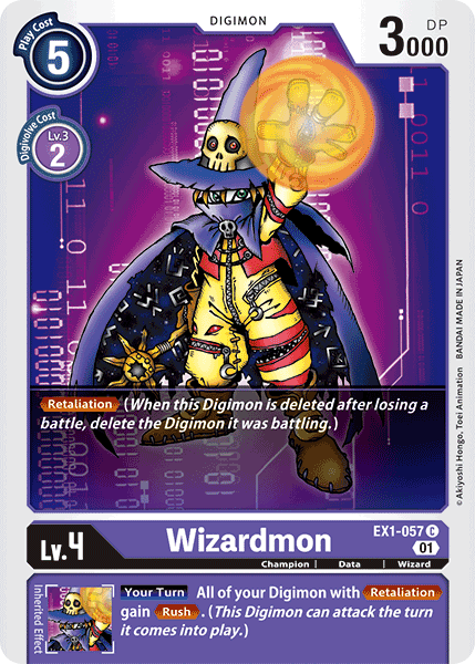 Image of Wizardmon [EX1-057] [Classic Collection]