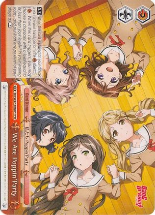 Image of We Are Poppin'Party (BD/W47-E080P PPR) (Parallel Foil) (Promo) [Bushiroad Event Cards]