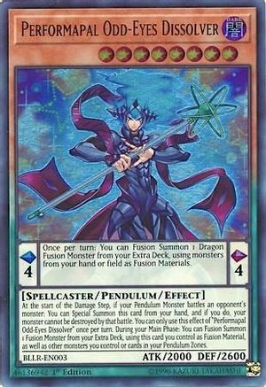 Image of Performapal Odd-Eyes Dissolver [BLLR-EN003] Ultra Rare