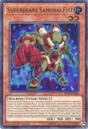 Image of Superheavy Samurai Fist [BLLR-EN010] Ultra Rare